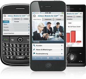 CeBIT: Mobil auf SAP-Daten zugreifen (Foto: United Planet GmbH)