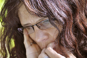 Depressive Frau: Grübeln belastet Gedächnis (Foto: pixelio.de, Kurt Michel)
