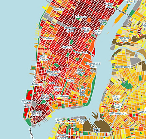 Manhattan: verschlingt am meisten Energie (Foto: columbia.edu)