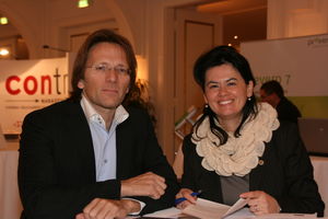 Christian Kreuzer, ÖCI und Nina Michels-Kim, IMA (Foto: Michaela Sramek, ÖCI)