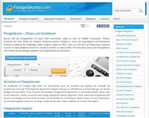 Festgeldkonto.com - Festgeld im Vergleich