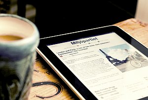 Lesen am Tablet: Immer mehr iPad-Only-Magazine (Foto: FLickr/Larsson)