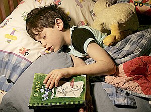 Schlafendes Kind: Vor dem Schlaf lernt man am besten (Foto: Flickr/Woodley)
