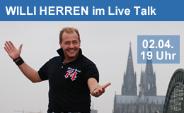 Willi Herren im Live Talk (Foto: manytoo.com)