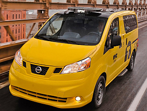 Nissan NV200: Neue Taxigeneration rollt ab 2013 an (Foto: Nissan Motor)