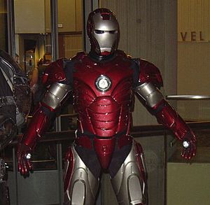 Iron Man: Filmrüstung aus 3D-Drucker (Foto: Wikipedia, cc Greyloch)