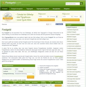 Festgeld.com - Festgeldkonten im Vergleich