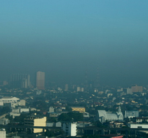 Smog: Hohe Luftverschmutzung in Manila (Foto: Flickr/Keith Bacongco)