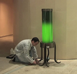 Algenlampe: spendet Licht und absorbiert CO2 (Foto: shamengo.com) Algenlampe: spendet Licht und absorbiert CO2 (Foto: shamengo.com)