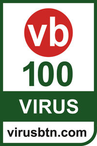 VB100-Zertifikat (Virus Bulletin)
