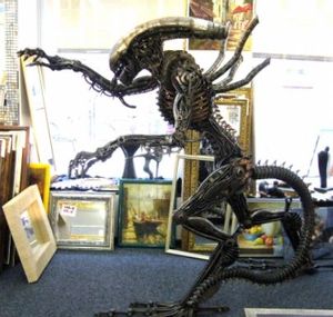 Alien: künftig Teil der Twitter-Sphäre (Foto: pixelio.de, Peter Mall) 
