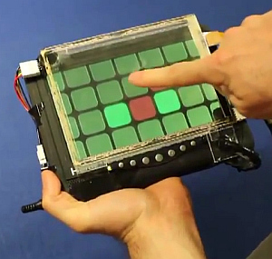 Shear Input: Druck- und Bewegungserkennung erlaubt neue Gesten (Foto: cmu.edu)