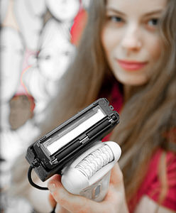 Epilierer: Hightech-Gerät findet Resthaare (Foto: TU Graz/Lunghammer)