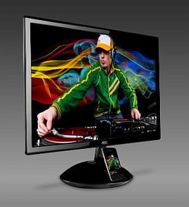 Aire iPlay: AOC bringt Monitor mit iPhone-Dock (Foto: AOC)