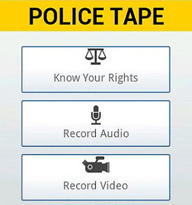 Police Tape: App kontrolliert Amtshandlungen der Polizei (Foto: ACLU-NJ)
