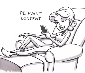 Frau mit Handy: Gimbal liefert stets passende Informationen (Foto: Qualcomm)