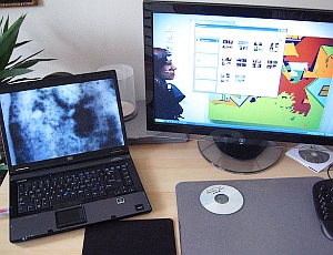Bildschirme: Jeder Screen mit Stick Touch-fähig (Foto: Flickr/Magiera)