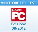 Vincitore del test (Online PC Magazin, edizione 08/2012) (Foto: Ifolor AG)