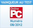 Vainqueur au test (Online PC Magazin, numéro 08/2012) (Foto: Ifolor AG)