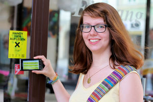 Kunstprojekt: kostenloser Download von Musikstücken (Foto: pingeb.org) Kunstprojekt: kostenloser Download von Musikstücken (Foto: pingeb.org)