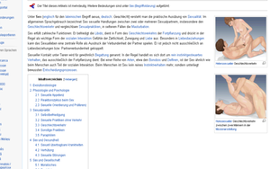 Wikipedia: Sexuelle Inhalte werden nicht gefiltert (Foto: wikipedia.de)