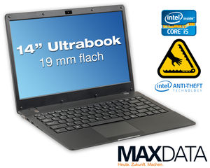 MAXDATA Ultrabook M-Book 4000 (Foto: Quanmax AG)