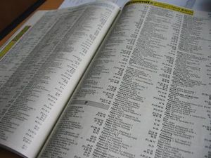Telefonbuch: immer weniger benutzen es (Foto: pixelio.de/sharktooth)