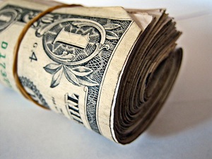 Dollar-Bündel: Online-Werbung als Geldsegen (Foto: flickr.com/Images_of_Money)