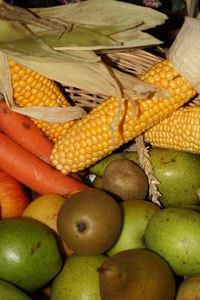 Obst und Gemüse: sieben Portionen gut für die Seele (Foto: pixelio.de, BettinaF)