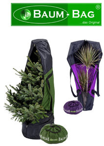 Baum-Bag: Transporttasche für Weihnachtsbäume (Foto:Ewald Plesar, Rudersberg)