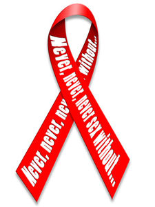 Aids-Schleife: heute oft chronische Krankheit (Foto: pixelio.de, G. Altmann)