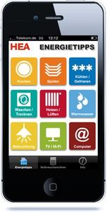 HEA Energiespar-App, entwickelt von IMC (Copyright: IMC)