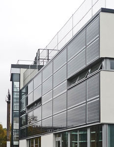 PV facade Hanover School in Islington/London (picture: ertex solar)