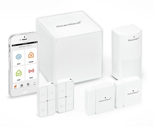 iPhone und Sensoren: selbst ist der Alarmanlagen-Nutzer (Foto: ismartalarm.com)