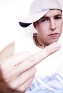Provokation: Jugend verroht wegen Zukunftsängsten (Foto: pixelio.de, Gastmann)