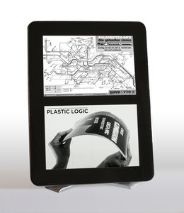 Fast wie Papier: das neue Info-Display (Foto: plasticlogic.com)