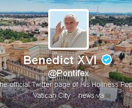 Benedikt: Papst schließt seinen Twitter-Account (Foto: Screenshot/twitter.com)