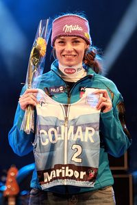 Alpine skiier Tina Maze (Slo) Alpine skiier Tina Maze (Slo)