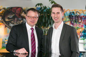 Alf Netek und Daniel Horak (Kapsch AG/APA-Fotoservice/Schedl)