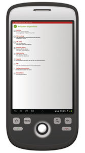 IKARUS mobile.security Screen (Copyright: IKARUS Security Software GmbH)