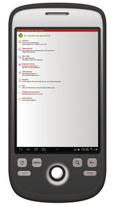 IKARUS mobile.security Screen (Copyright: IKARUS Security Software GmbH)