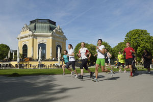 Run at Vienna's Schönbrunn zoo Run at Vienna's Schönbrunn zoo
