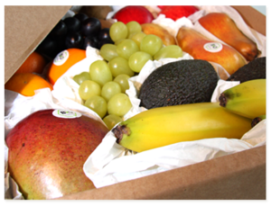 Lieferung: Gasgetriebene Pkw fahren Obstpakete zum Kunden (Foto: biodirekt.de)