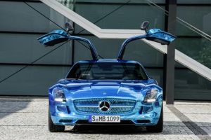 Elektroauto: Mercedes-Benz SLS AMG Coupé Electric Drive (Foto: daimler.com)