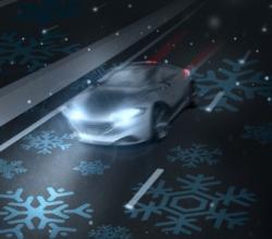 Autobahn: Schneeflocken leuchten bei Kälte auf (Foto: Studio Roosegaarde) Autobahn: Schneeflocken leuchten bei Kälte auf (Foto: Studio Roosegaarde)