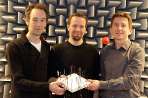 Martin Hansen, Eugen Rasumow und Matthias Blau (v.li.) (Foto: Piet Meyer)