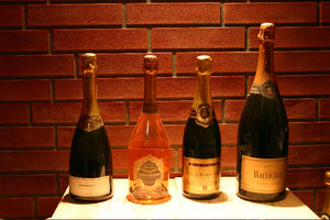 Wine bottles come in different sizes Wine bottles come in different sizes