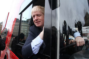 Johnson: in London am Steuer (Foto: flickr/BackBoris2012 Campaign Team)