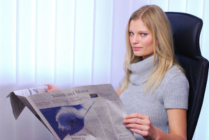 Frau: Gelassener Job macht attraktiver (Foto: pixelio.de, U.C. Leopold)