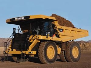 Caterpillar-Truck: auch ältere Modelle lassen sich aufrüsten (Foto: cat.com)